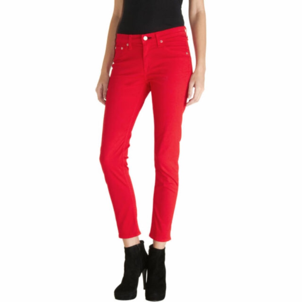 Rag & bone crimson capri skinny jeans 28